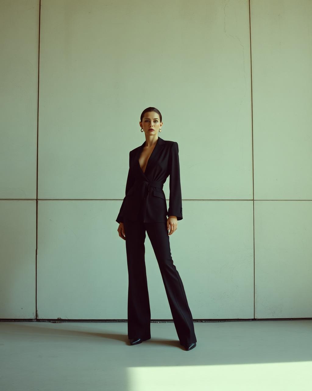 Editorial de moda cinematográfica